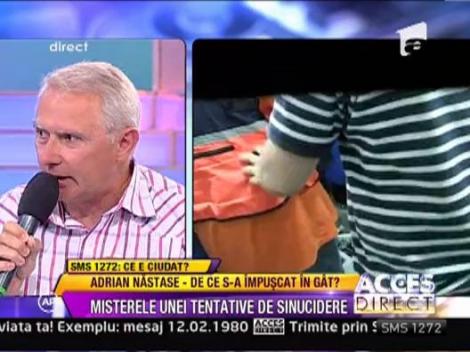 Traiectoria glontului tras de Adrian Nastase