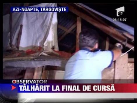 Taximetrist talharit la final de cursa