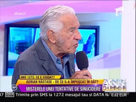 Sergiu Nicolaescu: “Gestul sau nu m-a surprins, dar nu m-a surprins neplacut!”