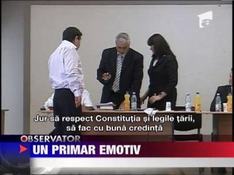 Dumitru Ruse a plans la depunerea juramantului in fata consiliului local