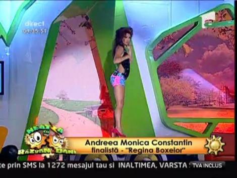 Finala "Regina Boxelor": Andreea Monica Constantin, dans si miscari provocatoare