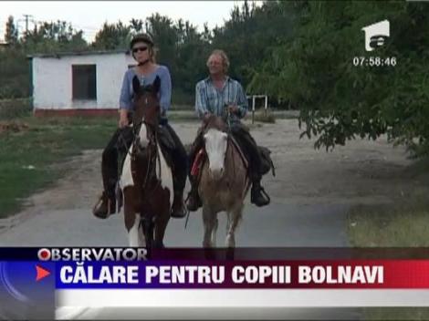 Vor sa strabata sapte tari calare, intr-un scop caritabil