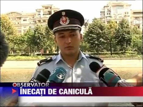 Trei oameni au murit inecati in raurile si lacurile din Bucuresti