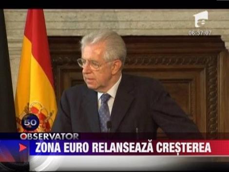 Zona Euro si-a stabilit ca obiectiv principal relansarea cresterii economice