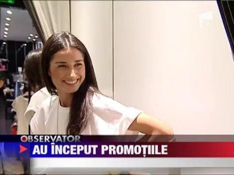 S-a deschis sezonul promotiilor la haine, accesorii si incaltaminte