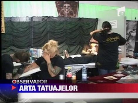 Expertii in arta tatuajelor s-au adunat la Sibiu