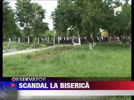 Scandal monstru la o biserica din Bacau