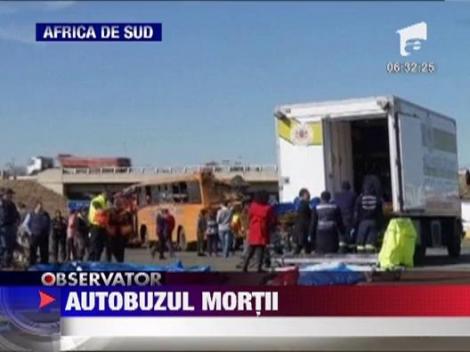 Tragedie pe o autostrada din Africa de Sud: 19 oameni si-au pierdut viata intr-un accident