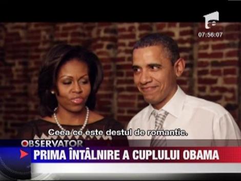 Barack si Michelle Obama, prima lor intalnire