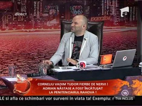 Vadim Tudor: "Adrian Nastase a avut parte de un proces politic"