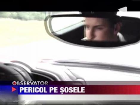 Cu aproape 240 de kilometri pe ora pe soseaua de centura