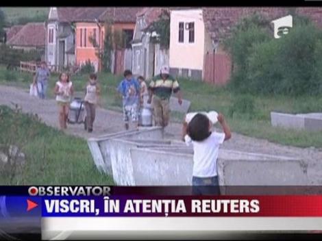 Satul Viscri, in atentia Reuters