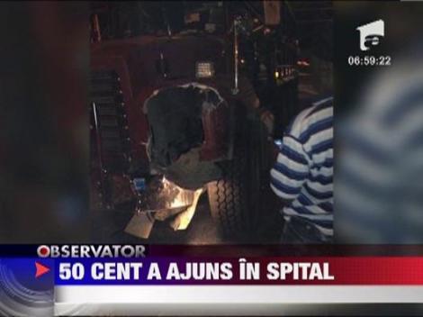 Rapperul 50 Cent, implicat intr-un grav accident de circulatie