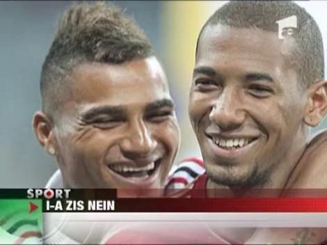 Angela Merkel, refuzata de un fotbalist