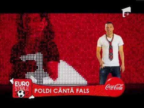 Podolski s-a facut de ras inainte de semifinala cu Italia