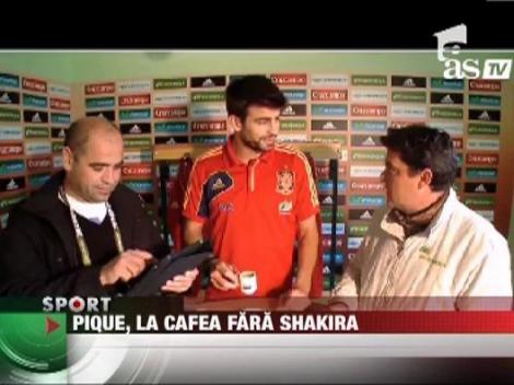 Pique, la cafea fara Shakira