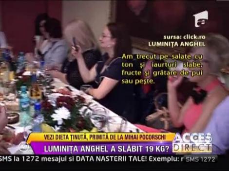 Luminita Anghel a slabit 19 kilograme!