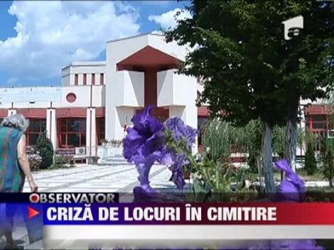 Criza de locuri in cimitire