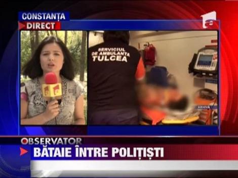 Bataie intre politisti, la Tulcea