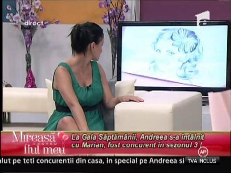 Andreea a primit un cadou de la Marian, fost concurent in sezonul 3!