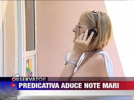 Predicativa aduce note mari