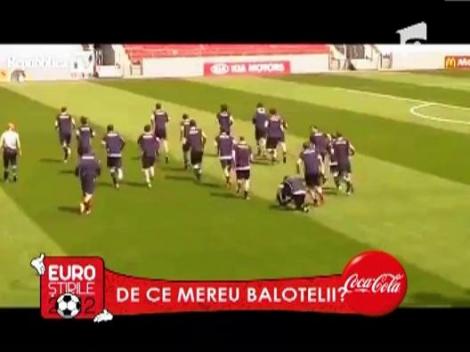 Balotelli nu prea stie sa isi lege sireturile