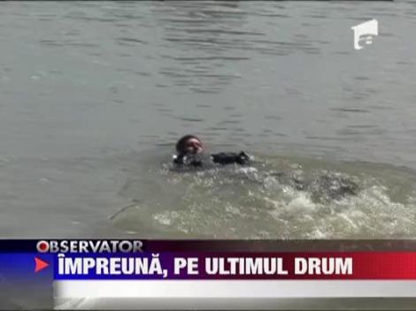 Familia inecata in raul Siret, impreuna pe ultimul drum