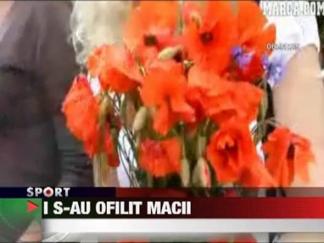 Xavi, asteptat cu un buchet de maci