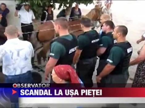 Scandal monstru intr-o piata de peste Prut