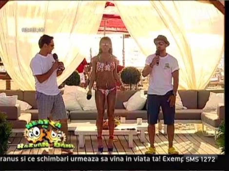 "Neatza cu Razvan si Dani" a ajuns pe plaja