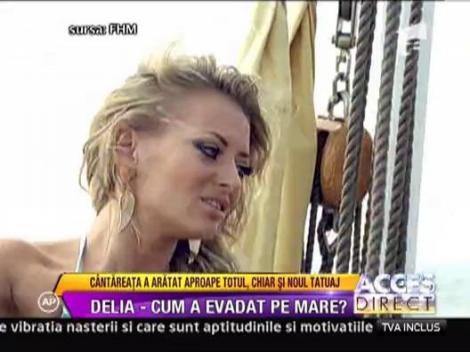 Delia, in ipostaze sexy pe un iaht de lux