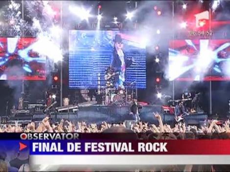 Weekend-ul rock din Bucuresti a luat sfarsit