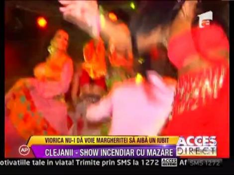 Clejanii si Radu Mazare au facut show intr-un club de la malul marii