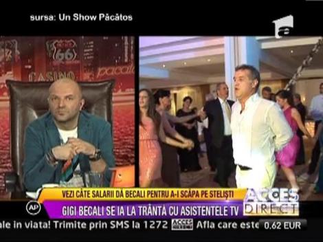 Gigi Becali s-a luat din nou de Daniela Crudu