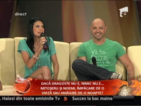 Noemi: "Daca noi ne vom impaca, probabil ne vom si casatori"