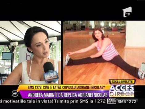 Andreea Marin ii da replica Adrianei Nicolae