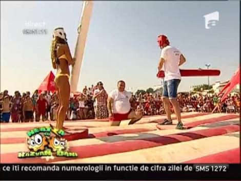 "Gladiatoarea" Roxana Vancea, spaima plajei