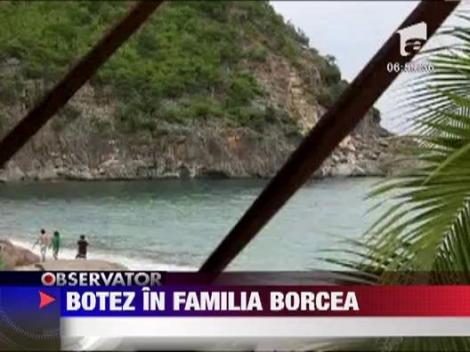 Cristi si Alina Borcea isi vor boteza fiul la Miami