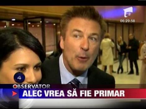 Alec Baldwin vrea sa fie primarul New York-ului