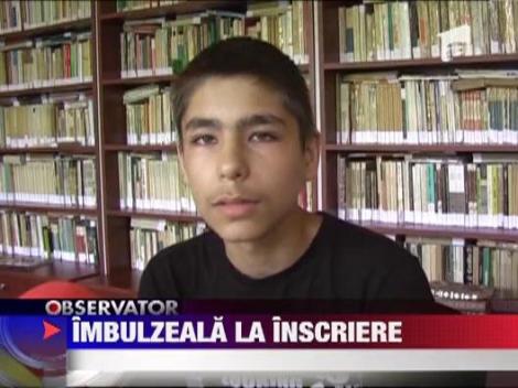 Prima zi de inscrieri la liceu a creat un haos general