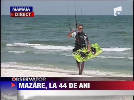 Radu Mazare isi sarbatoreste ziua de nastere cu zmeul pe mare