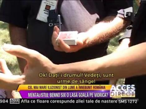 Mentalistul Benno Six a facut senzatie pe strazile din Capitala!