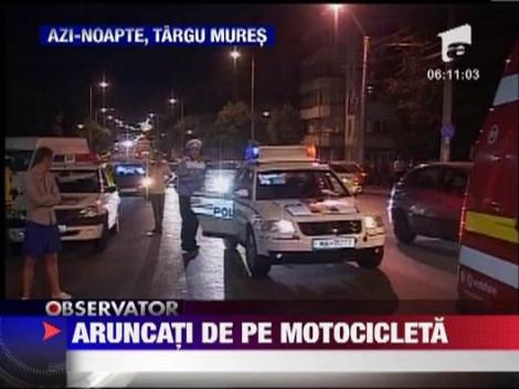 Plimbare cu motocicleta terminata la spital