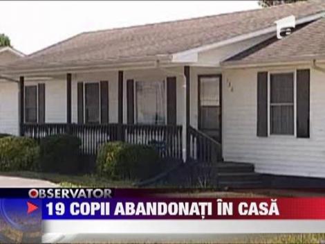 19 copii abandonati in casa de parinti