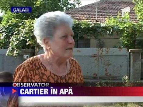 Cartier inundat de o conducta sparta