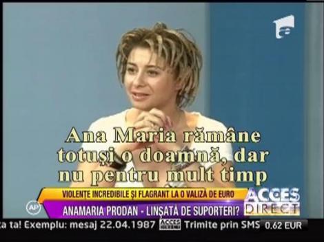 Anamaria Prodan, molestata in plina strada de suporterii Universitatii Cluj!