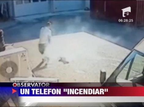 Finlanda: I-a explodat telefonul mobil in buzunar