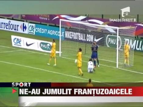 Franta a umilit Romania la fotbal feminin