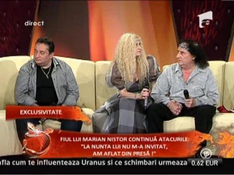 Radu Nistor: "Tata nu m-a invitat la nunta lui. Am aflat din ziare"