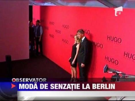 O colectie Hugo Boss a facut senzatie la show-ul de moda de la Berlin